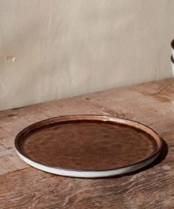 Nkuku Simi Side Plate - Earth