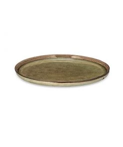 Nkuku Simi Side Plate - Moss Green - One Size Tableware