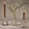 Nkuku Sirsa Glass Candlestick - Clear Home Accessories