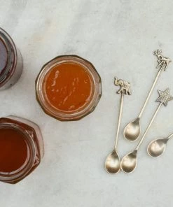 Nkuku Star Spoon Gift Set - Antique Brass (Set Of 2) Tableware