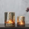 Nkuku Tabia Rustic Silver Tealight Home Accessories