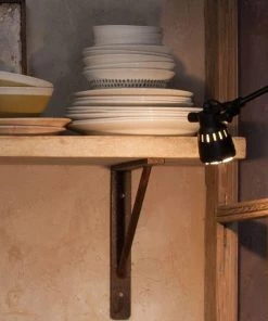 Nkuku Tabosa Brass Clamp Light Shop By Type