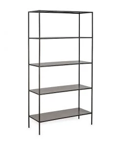 Nkuku Takua Iron Wide Standing Shelves 13 Nkuku Takua Iron Wide Standing Shelves