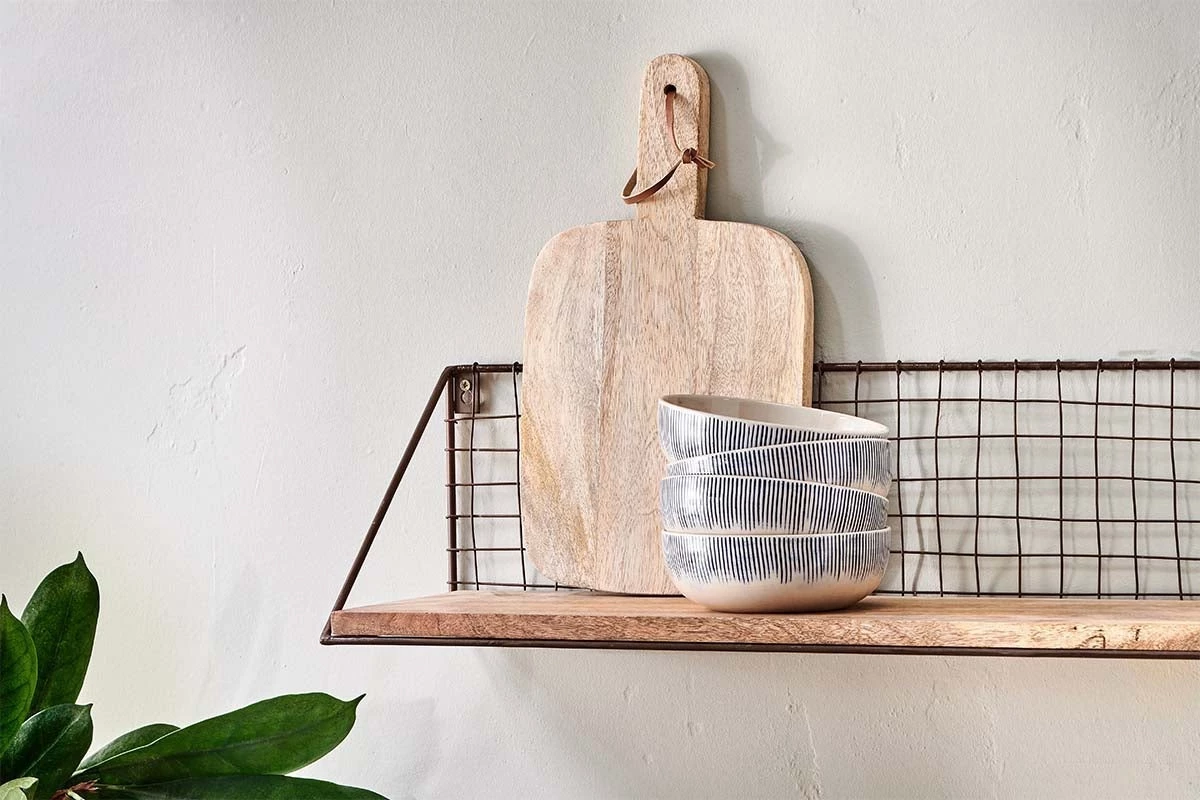 Nkuku Tamba Mango Wood Shelf - Large 5 Nkuku Tamba Mango Wood Shelf - Large