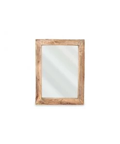 Nkuku Tariku Reclaimed Wood Mirror - Small Home Accessories