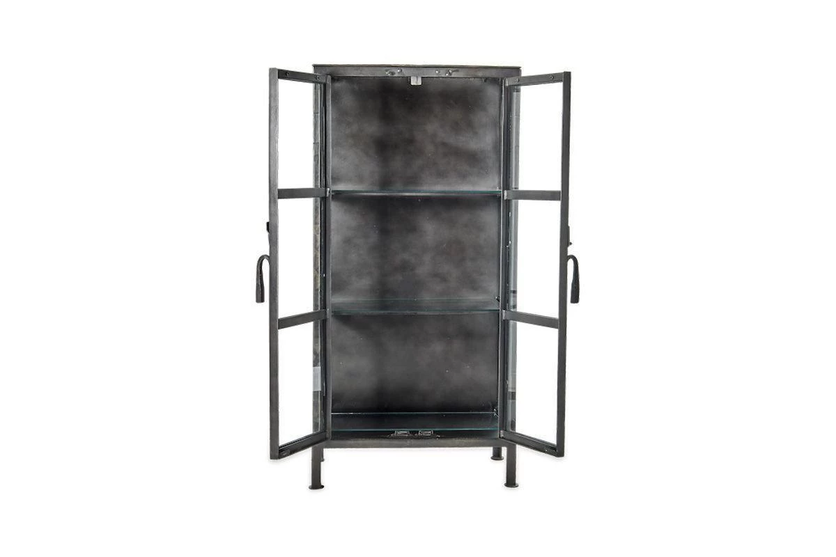 Nkuku Tiko Iron & Glass Small Cabinet Living Room 8 Nkuku Tiko Iron & Glass Small Cabinet Living Room