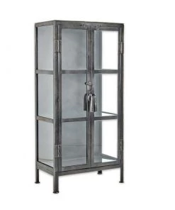 Nkuku Tiko Iron & Glass Small Cabinet Living Room 12 Nkuku Tiko Iron & Glass Small Cabinet Living Room