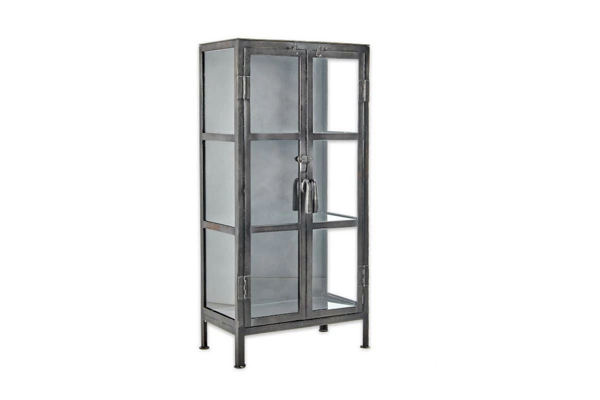 Nkuku Tiko Iron & Glass Small Cabinet Living Room 7 Nkuku Tiko Iron & Glass Small Cabinet Living Room