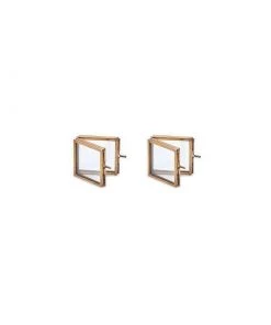 Nkuku Tiny Folded Danta Frame - Antique Brass (Set Of 2) Home Accessories