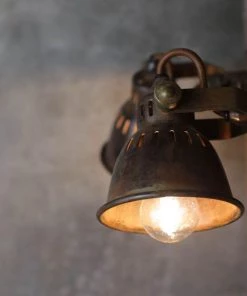 Nkuku Tubu Brass Double Spot Light