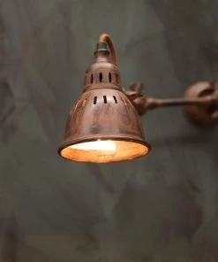 Nkuku Tubu Brass Extendable Wall Light