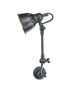 Nkuku Tubu Brass Extendable Wall Light