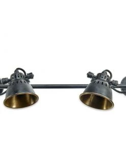 Nkuku Tubu Brass Sliding Light