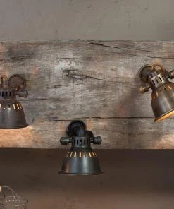 Nkuku Tubu Brass Spot Light Kitchen & Dining Room