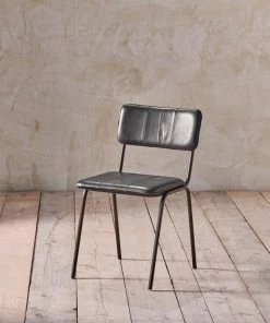 Nkuku Kitchen & Dining Room Ukari Dining Chair - Aged Black