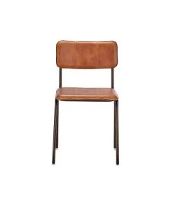 Nkuku Ukari Dining Chair - Aged Tan