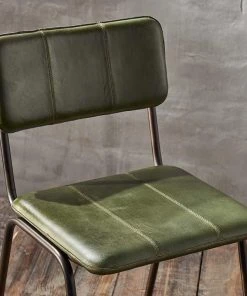 Nkuku Ukari Dining Chair - Rich Green Kitchen & Dining Room