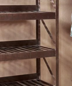Nkuku Umi Iron Shelf Large Hallway & Bootroom