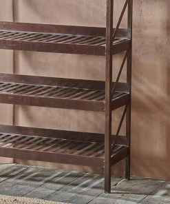 Nkuku Umi Iron Shelf Large Hallway & Bootroom