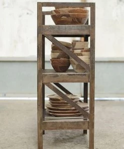 Nkuku Umi Iron Shelf Small Hallway & Bootroom 10 Nkuku Umi Iron Shelf Small Hallway & Bootroom