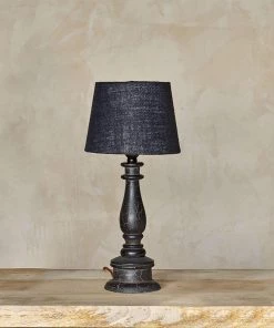 Nkuku Urku Candlestick Crackle Lamp