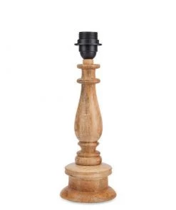 Nkuku Usha Mango Wood Lamp