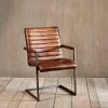 Nkuku Wamma Leather Desk Chair