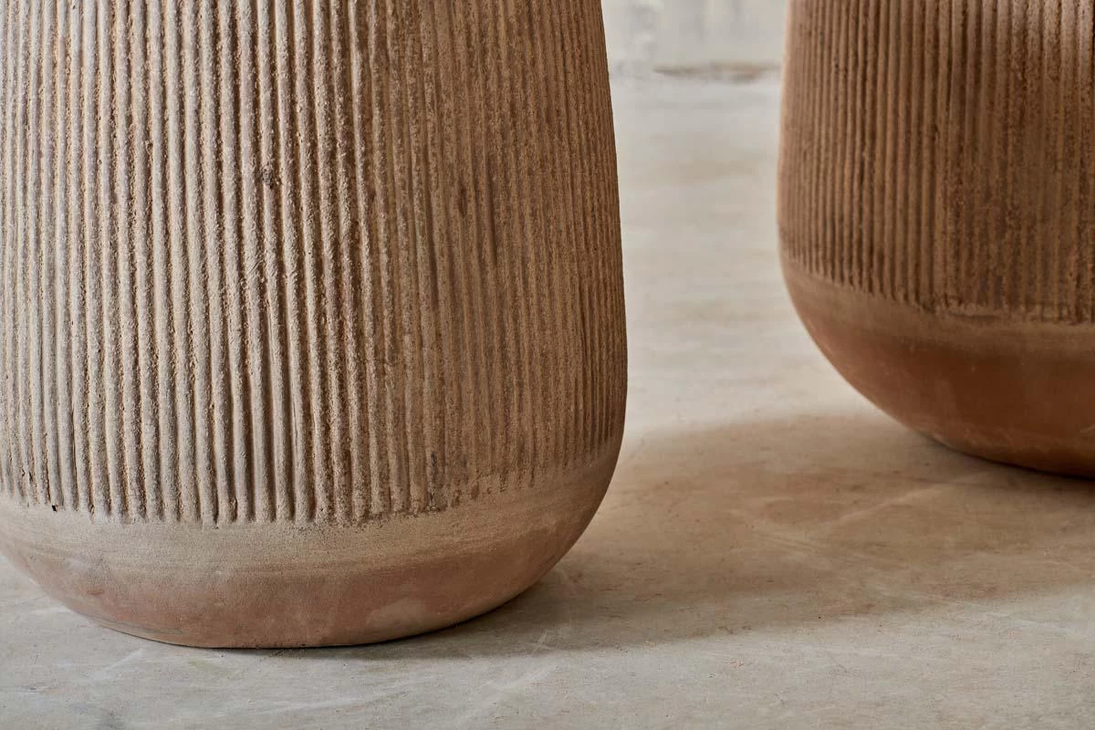 Nkuku Planters & Vases Wampu Tall Planter - Distressed Terracotta 6 Nkuku Planters & Vases Wampu Tall Planter - Distressed Terracotta