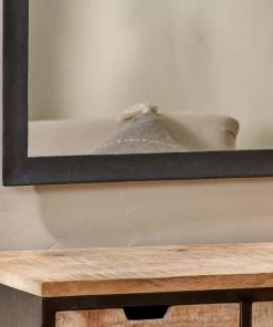 Nkuku Yadur Rectangular Mirror - Black - Large 9 Nkuku Yadur Rectangular Mirror - Black - Large