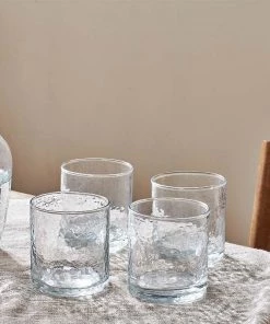Nkuku Tableware Yala Hammered Tumbler (Set Of 4)