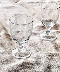 Nkuku Tableware Yala Hammered Wine Glass (Set Of 4) 8 Nkuku Tableware Yala Hammered Wine Glass (Set Of 4)