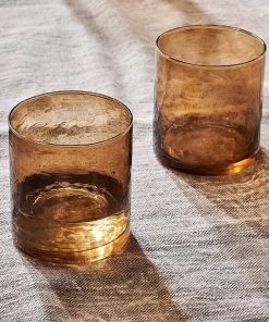 Nkuku New Arrivals Yala Tumbler - Smoke Brown (Set Of 4)