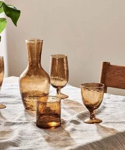 Nkuku New Arrivals Yala Tumbler - Smoke Brown (Set Of 4)