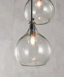 Nkuku Hallway & Bootroom Ziva Glass Cluster Pendant - Clear 10 Nkuku Hallway & Bootroom Ziva Glass Cluster Pendant - Clear